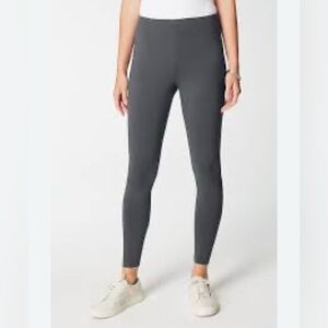 J. Jill Stretch Pants Pull On Casual Leggings Charcoal Gray Size Medium